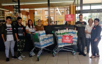 Gran éxito de la segunda campaña «somos de leche» de Cáritas Alcoy
