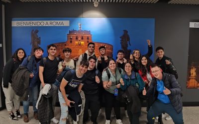 15 alumnos de nuestra escuela profesional llegan a Roma para empezar sus prácticas