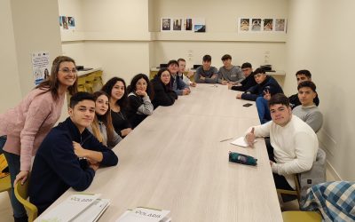 Primeras reuniones de trabajo para nuestros alumnos de FP en prácticas en Italia