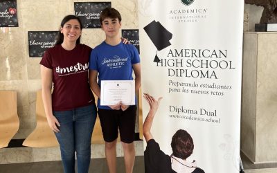 Honor Roll Certificate a nuestro alumno Hugo Lucas