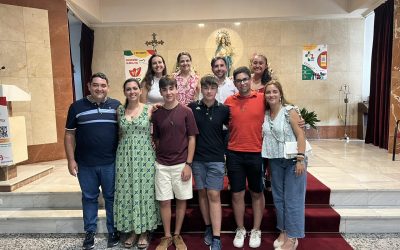 Celebración del envío de los jóvenes de Salesianos Alcoy a la JMJ de Lisboa