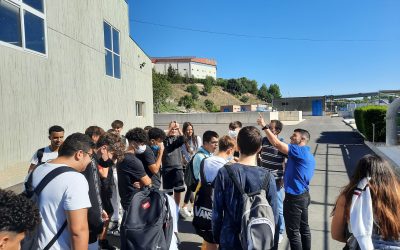 Visita a la depuradora dels Algars