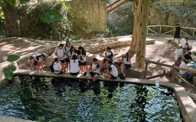 Un dia en la muntanya, espai de convivència