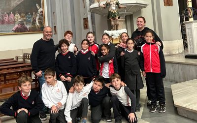 4º de Primaria visita la Iglesia de San Mauro