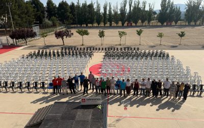 Todo listo para el acto de graduación de FP
