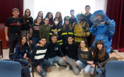 Actividad Erasmus+ «A day in the life of a firefighter»