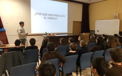 Concienciando a nuestro alumnado sobre la prevención del tabaco.