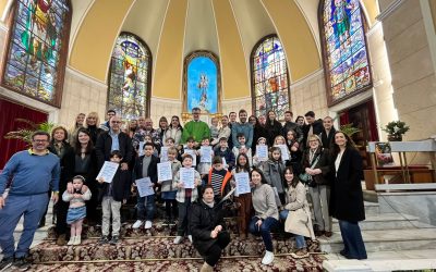 LOS GRUPOS DE CATEQUESIS, VAN HACIENDO CAMINO EN NUESTRO COLE.