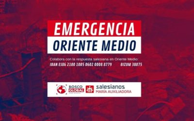 Colabora con la respuesta salesiana en Oriente Medio